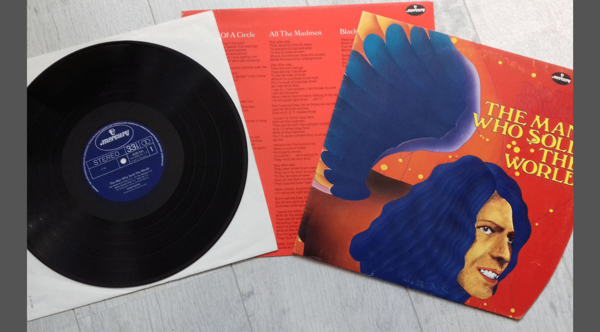 David Bowie – The Man Who Sold the World (German “Round Cover” Edition)