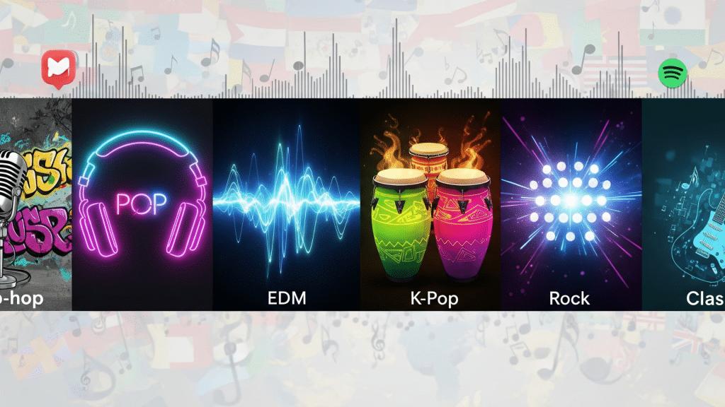 Music Genres by Popularity- What’s Hot in 2025
