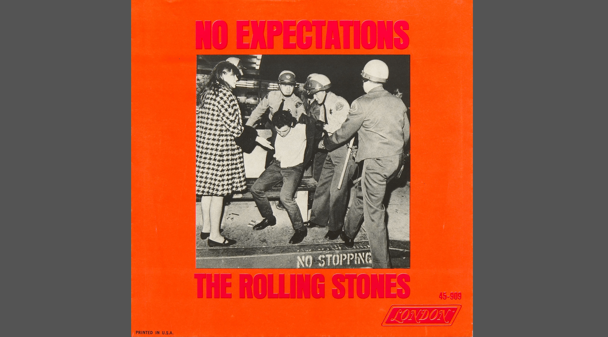 The Rolling Stones – Street Fighting Man (Withdrawn U.S. Picture Sleeve)